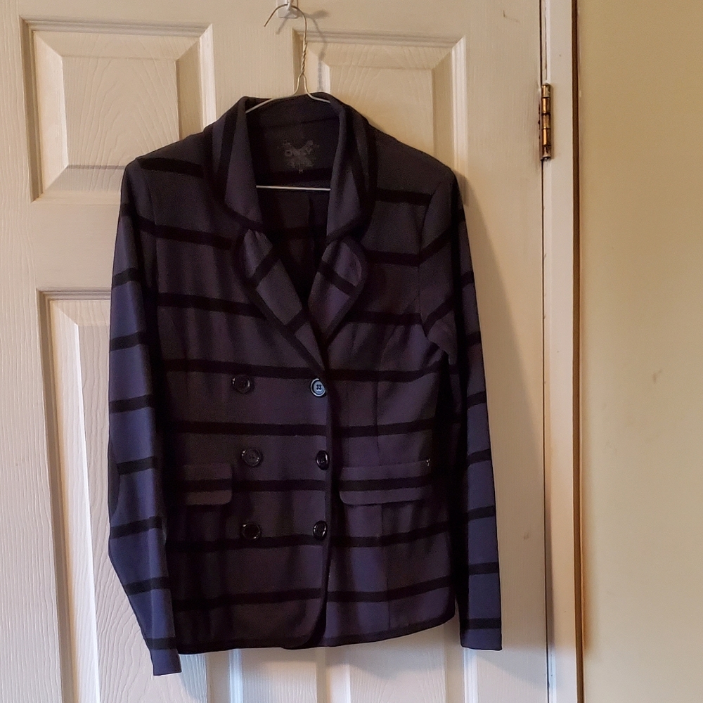 Only retro double breasted blazer